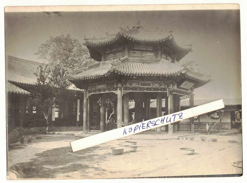 Foto Tempel bei Nanjing um 1910 China Kolonie
