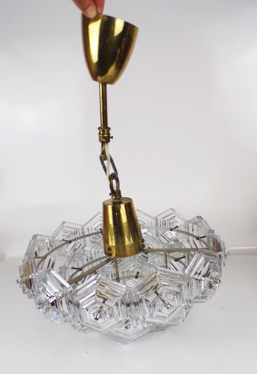 Deckenleuchte Sputnik 70er Jahre VEB Kristallleuchte Ebersbach Vintage Lampe Deckenleuchte Sputnik 70er Jahre VEB Kristallleuchte Ebersbach Vintage Lampe