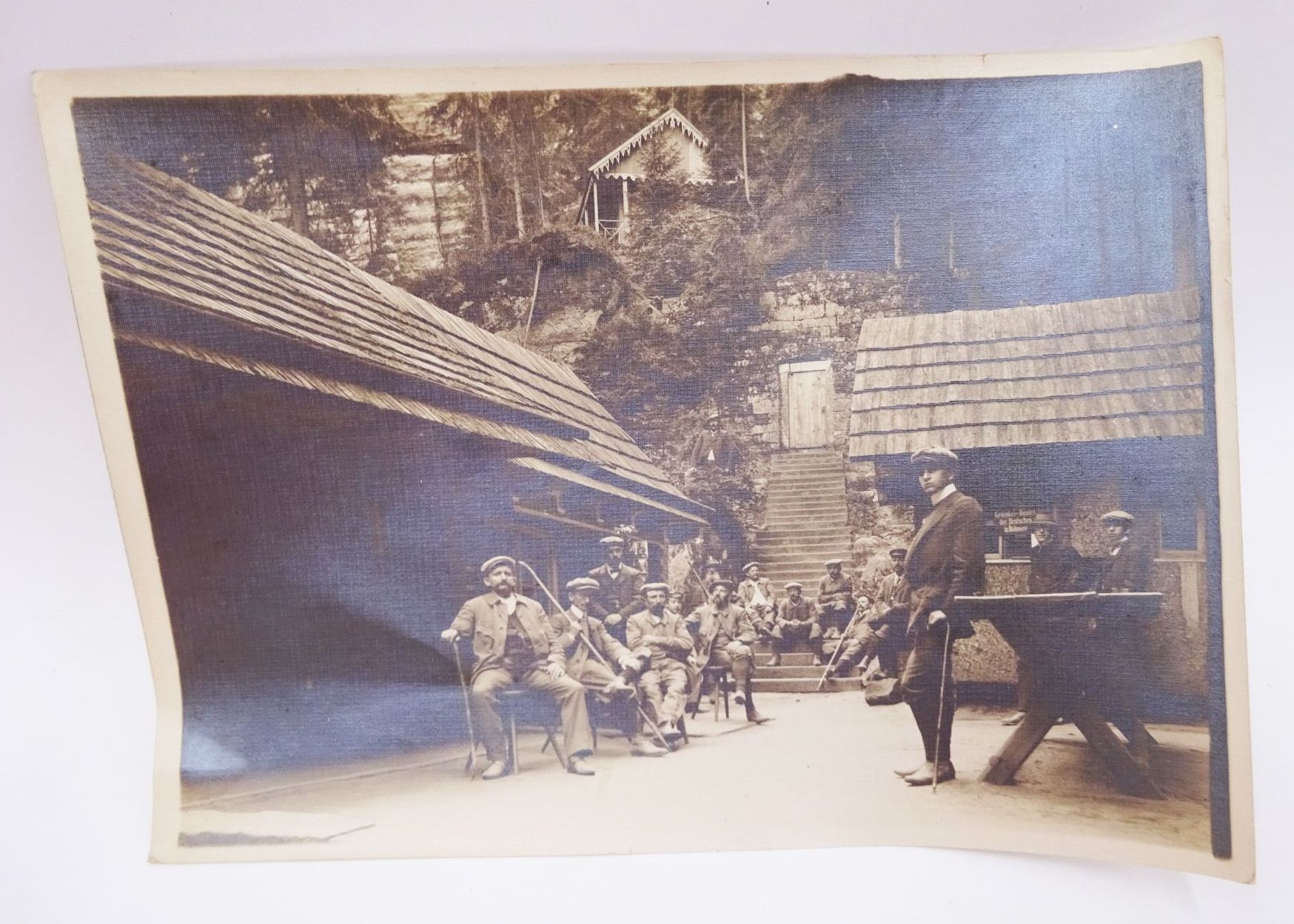 Fotos Radtour Böhmische Schweiz um 1910 großformatig Tschechien 14 Stück Fotos Radtour Böhmische Schweiz um 1910 großformatig Tschechien 14 Stück