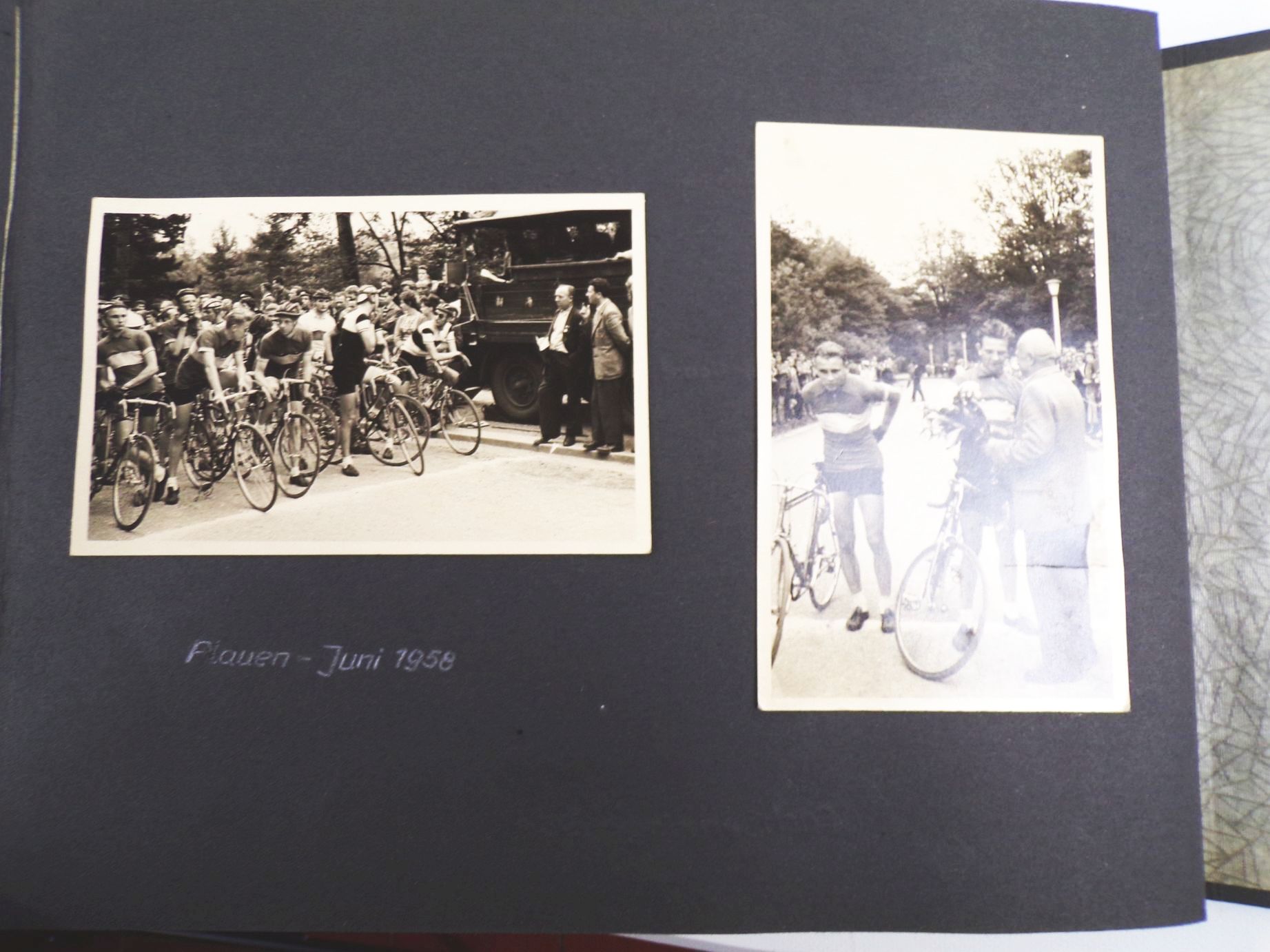 Fotoalbum Radsport 1958 DDR Friedensfahrt