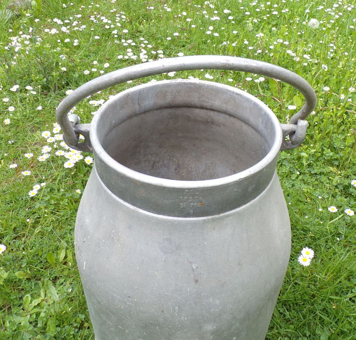 Alte Milchkanne 20 Liter Aluminium Garten Deko Alte Milchkanne 20 Liter Aluminium Garten Deko