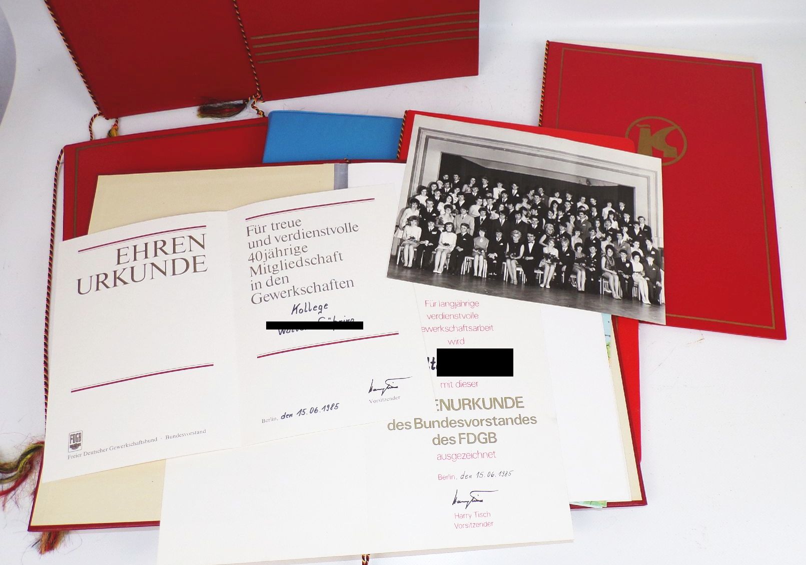 DDR Urkunden Nachlass 