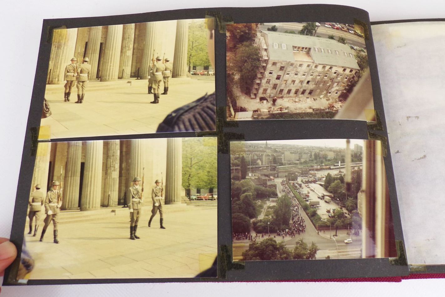 2 x Fotoalbum Ost Berlin DDR 1980er Vintage GDR Fotos