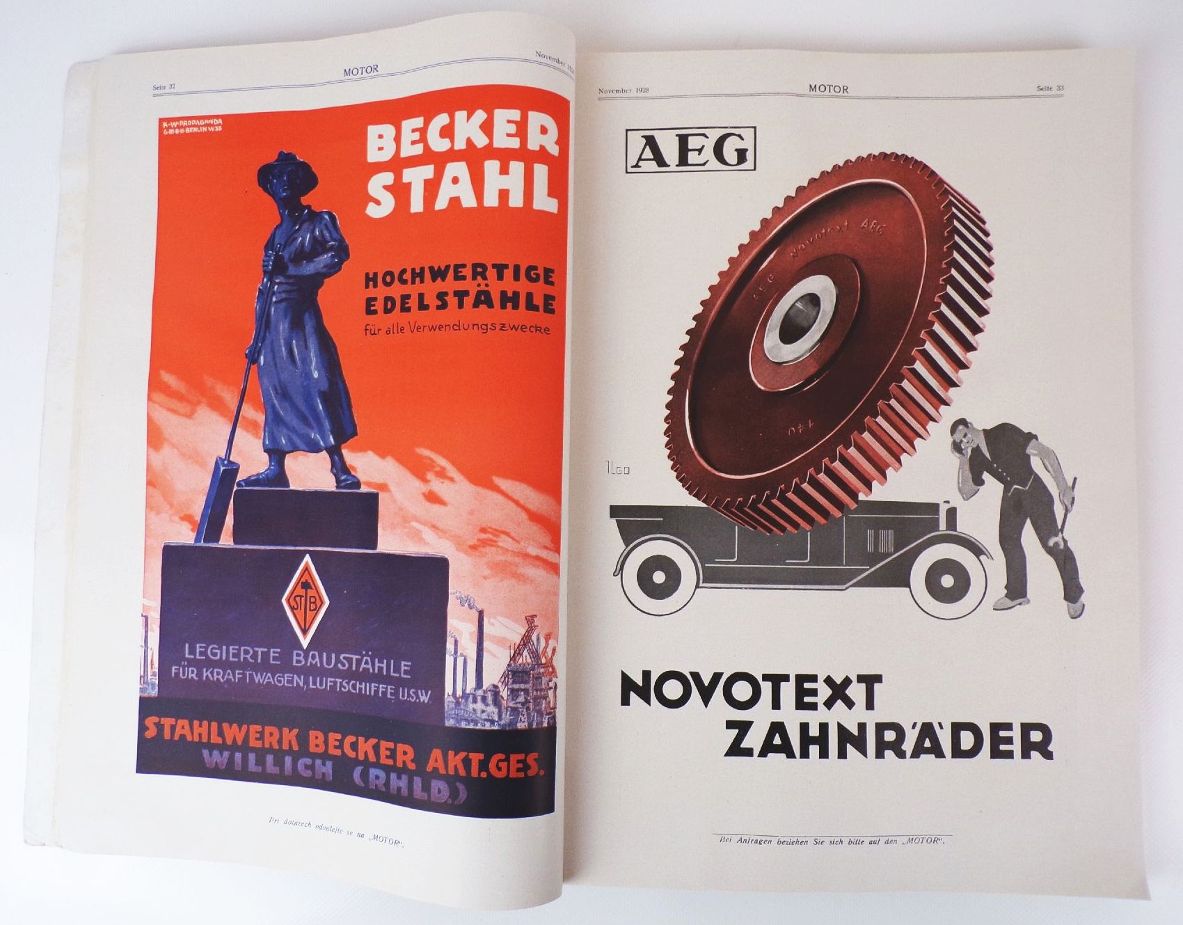 Motor Internationale Automobil und Motorrad Ausstellung 1928 Oldtimer 
