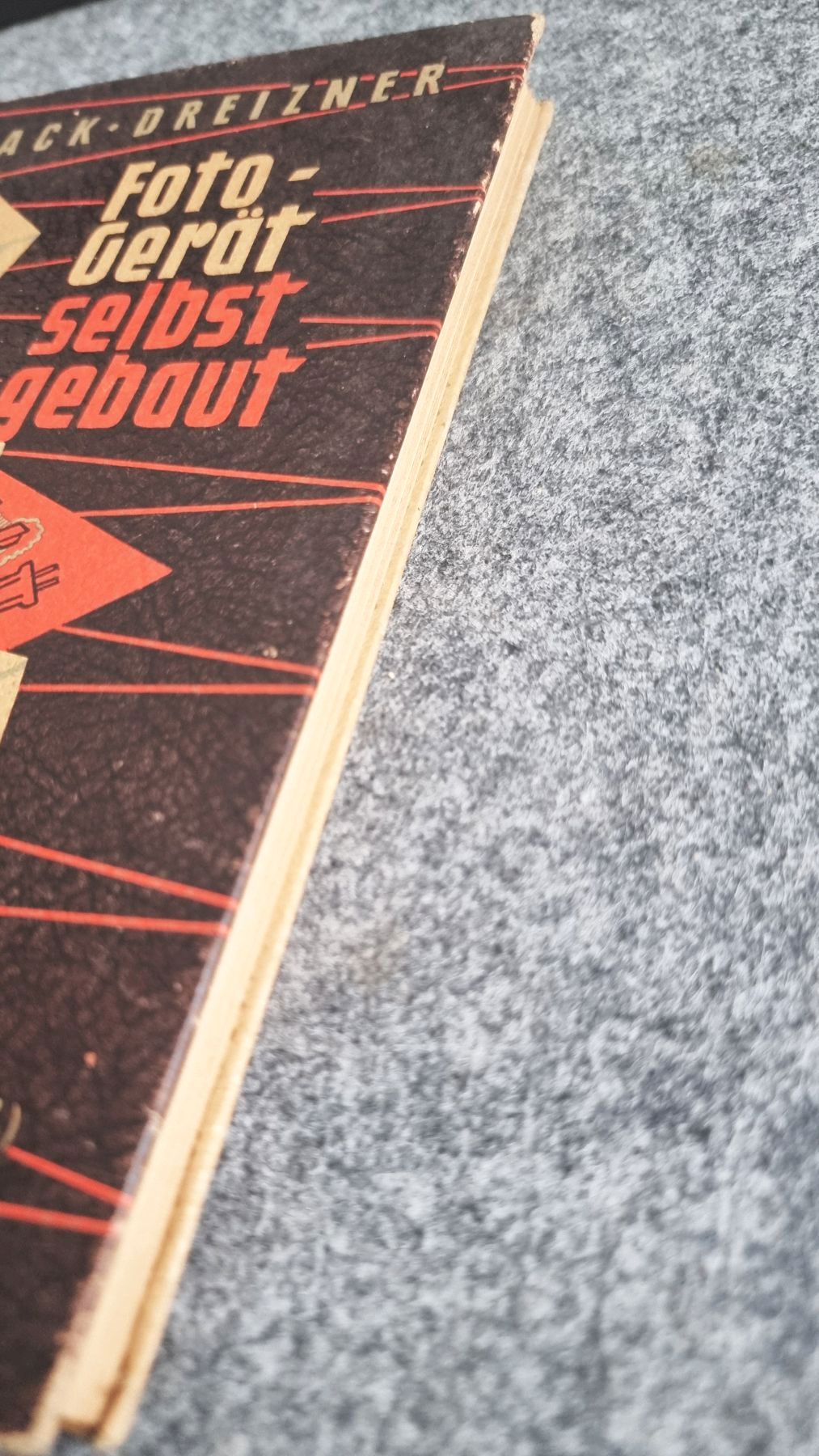 Fotogerät selbst gebaut von 1955 Lullack Dreizner 3 Auflage Fotokamera selber bauen