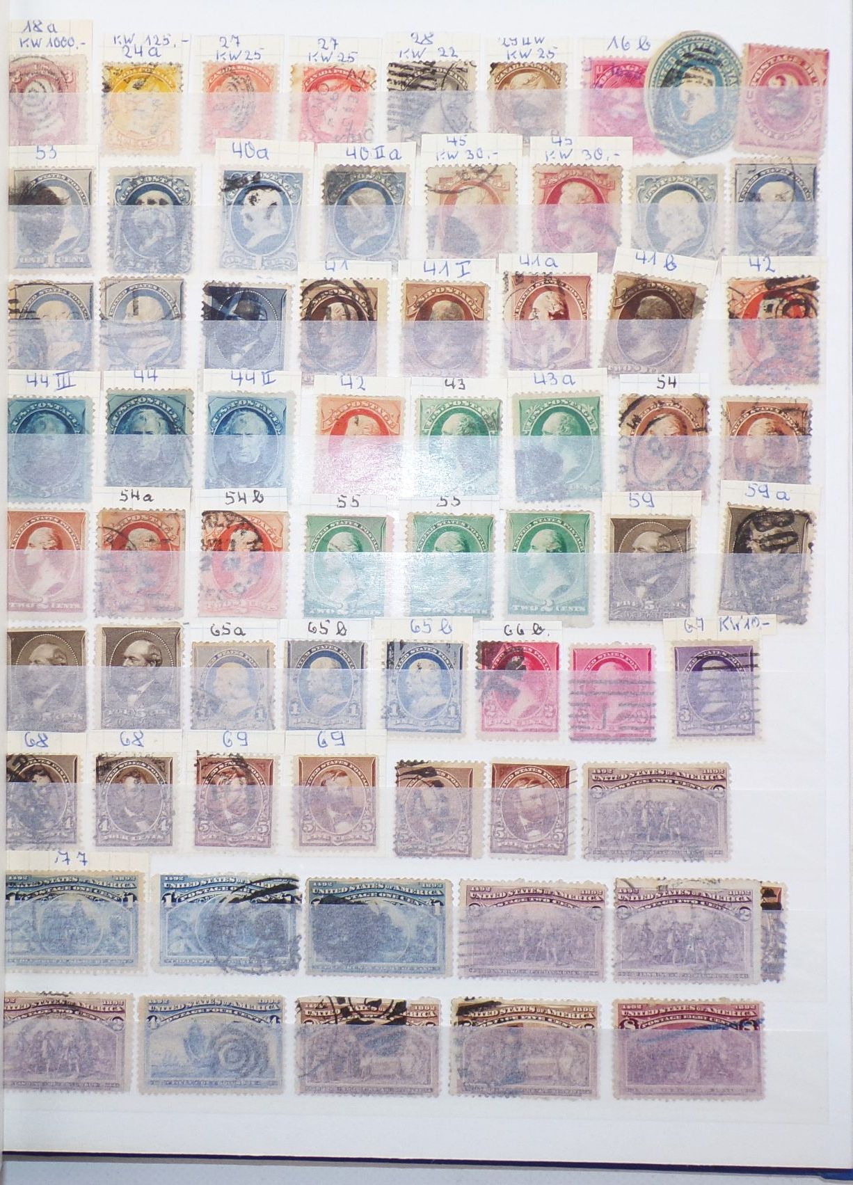 USA Briefmarken Konvolut Briefe