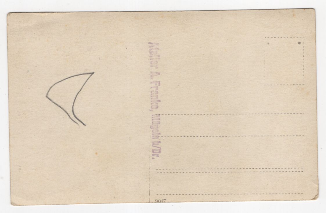 Foto Ak Fussballer Mügeln um 1920 Fußball