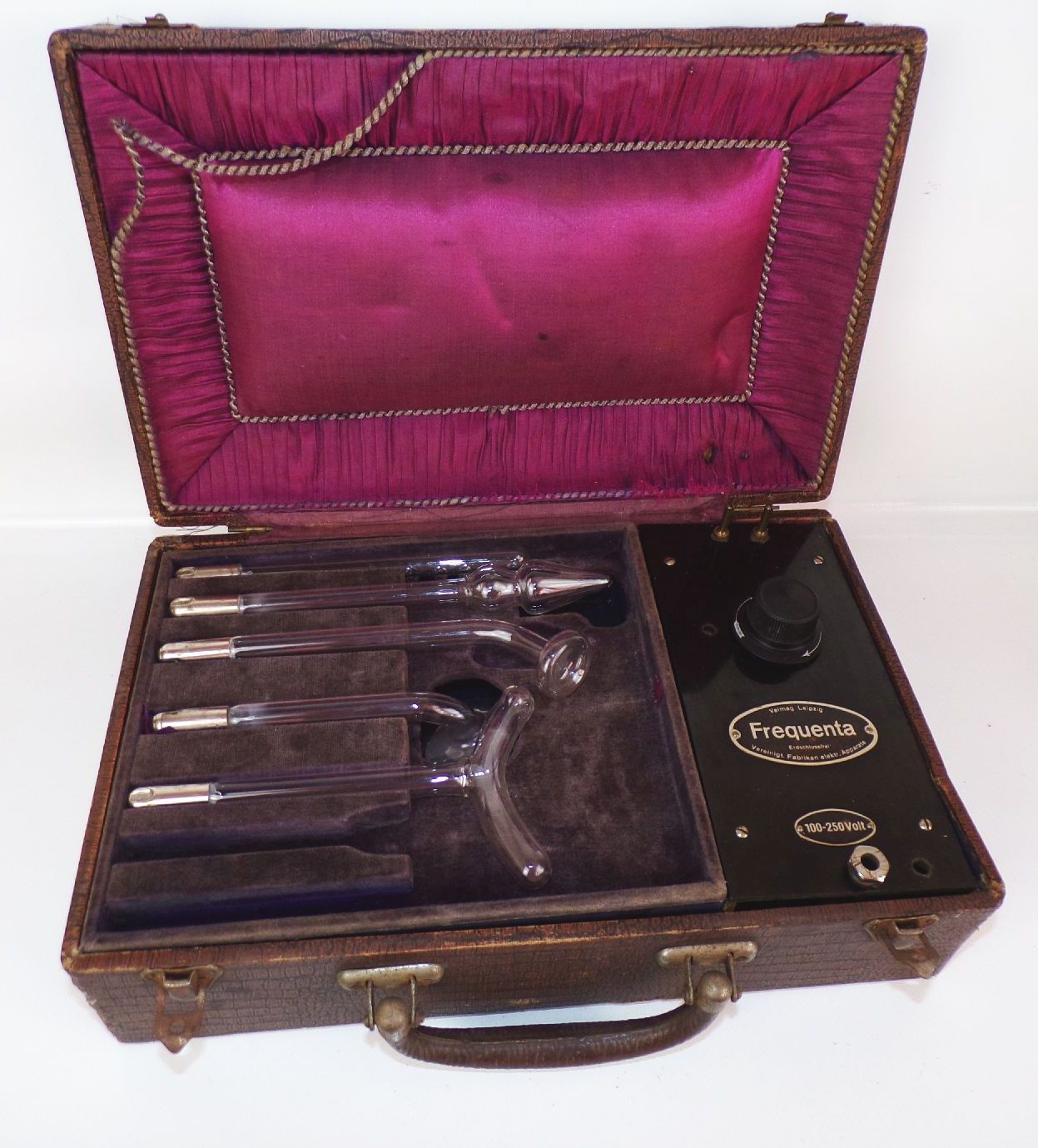 Altes Frequenta Reizstromgerät Strahlenapparat Hochfequenz Altes Frequenta Reizstromgerät Strahlenapparat Hochfequenz