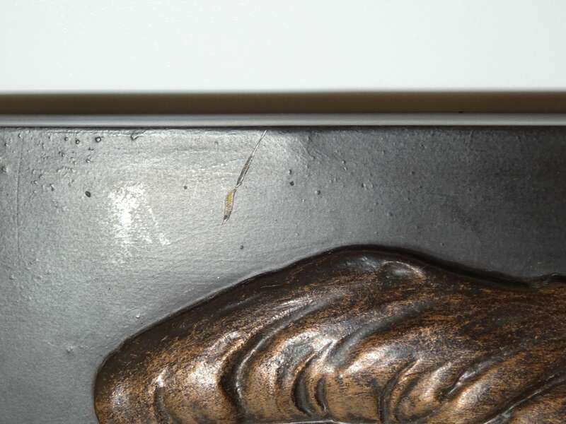 DDR Wandbild Marx Engels Lenin Syspur Kunststoff Vintage