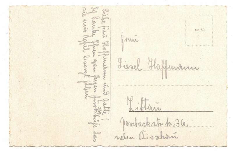 Ak Zittau Handwerker und Gewerbeschule mit Jugendheim um 1940