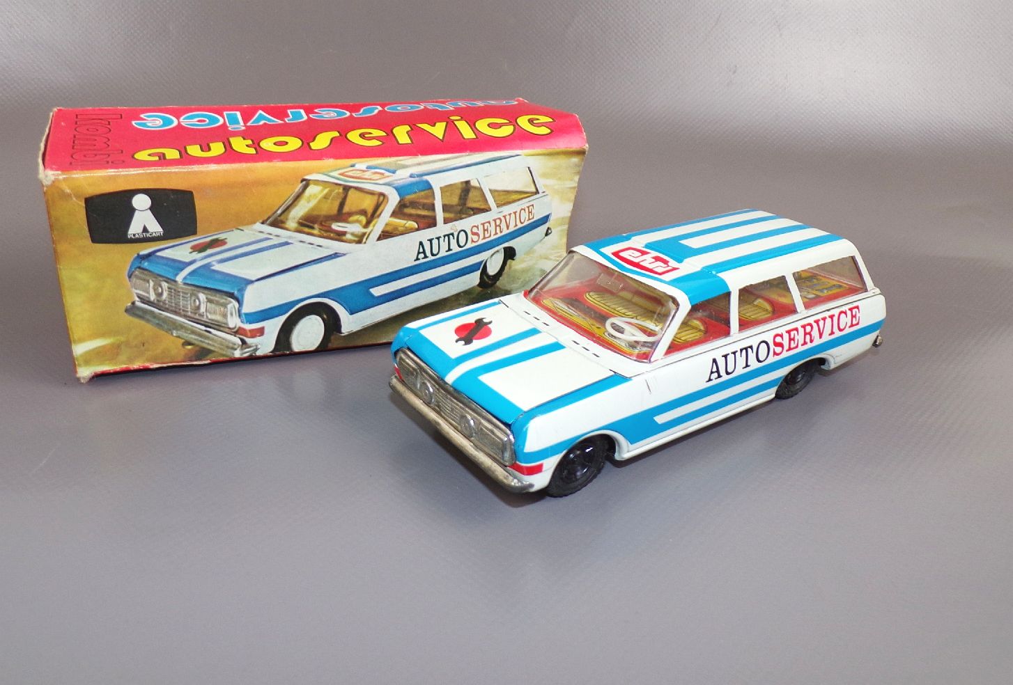 EHRI Auto Service DDR Spielzeug Blechspielzeug OVP EHRI Auto Service DDR Spielzeug Blechspielzeug OVP
