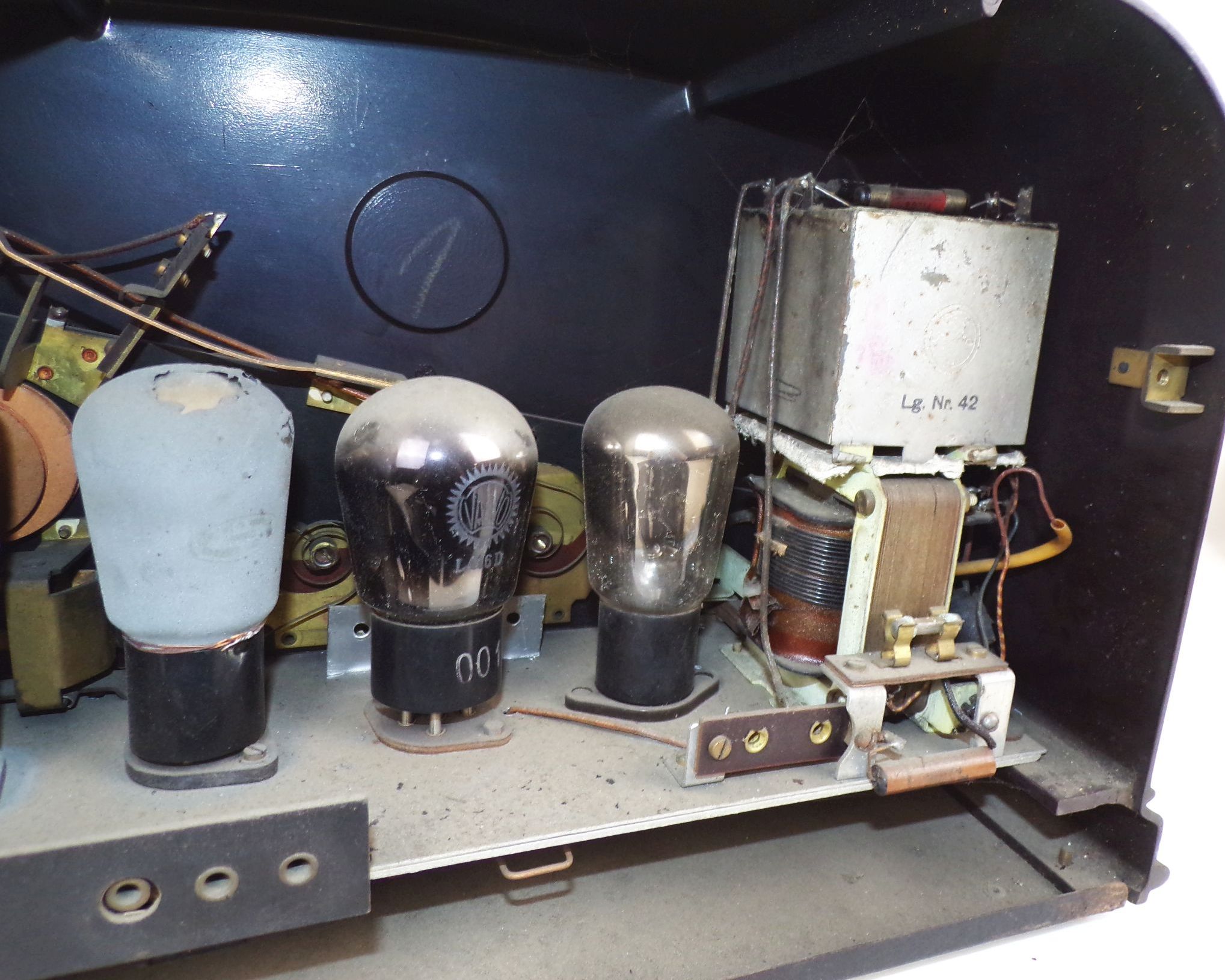 Telefunken Röhrenradio 33 W Bakelit Gehäuse 