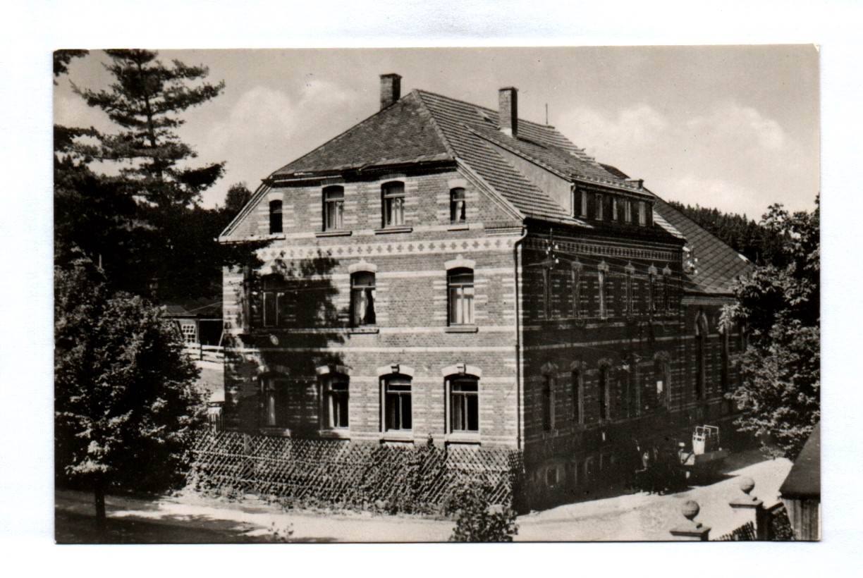 Ak Unterstützengrün Erzgebirge Gasthof Schmidt Echtfoto Ak Unterstützengrün Erzgebirge Gasthof Schmidt Echtfoto