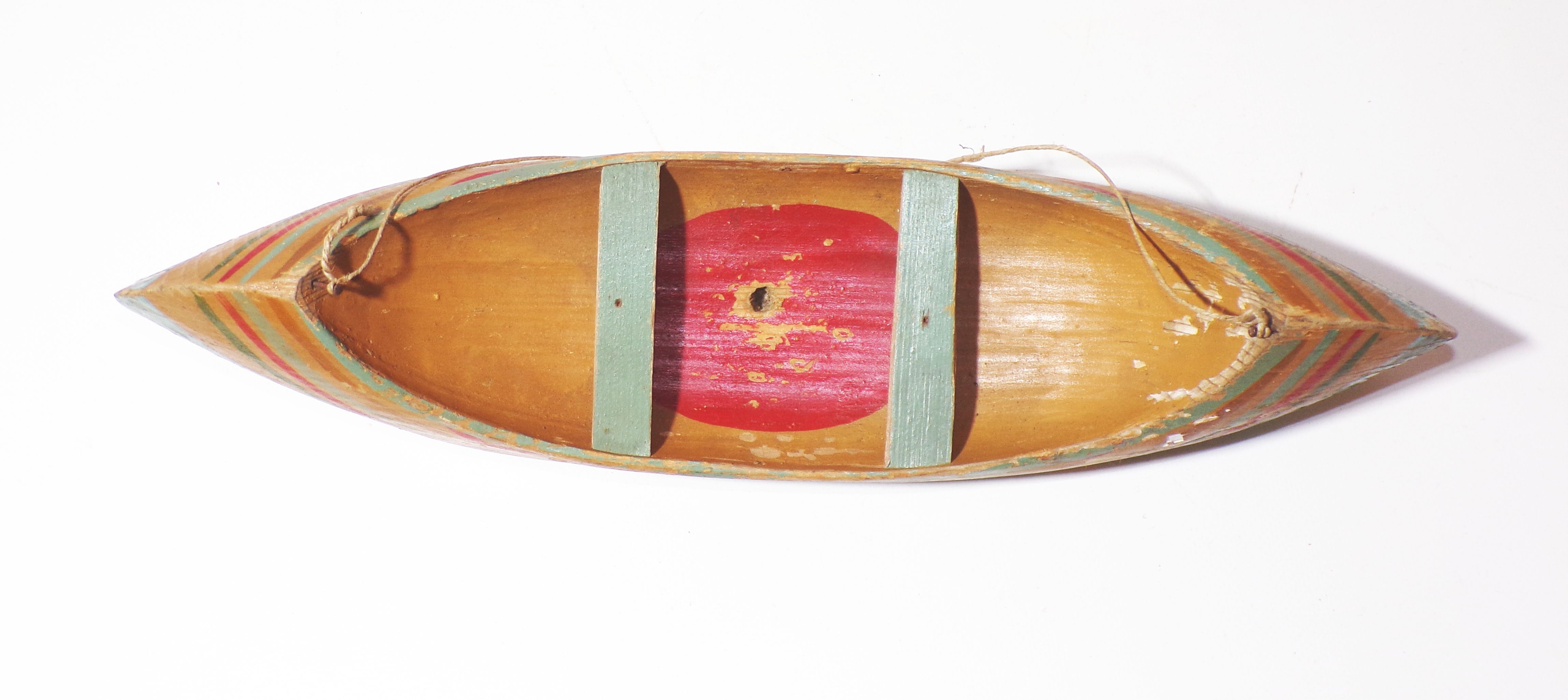 DDR Indianer Holzboot Kanu Wildwest Holz Spielzeug DDR Indianer Holzboot Kanu Wildwest Holz Spielzeug