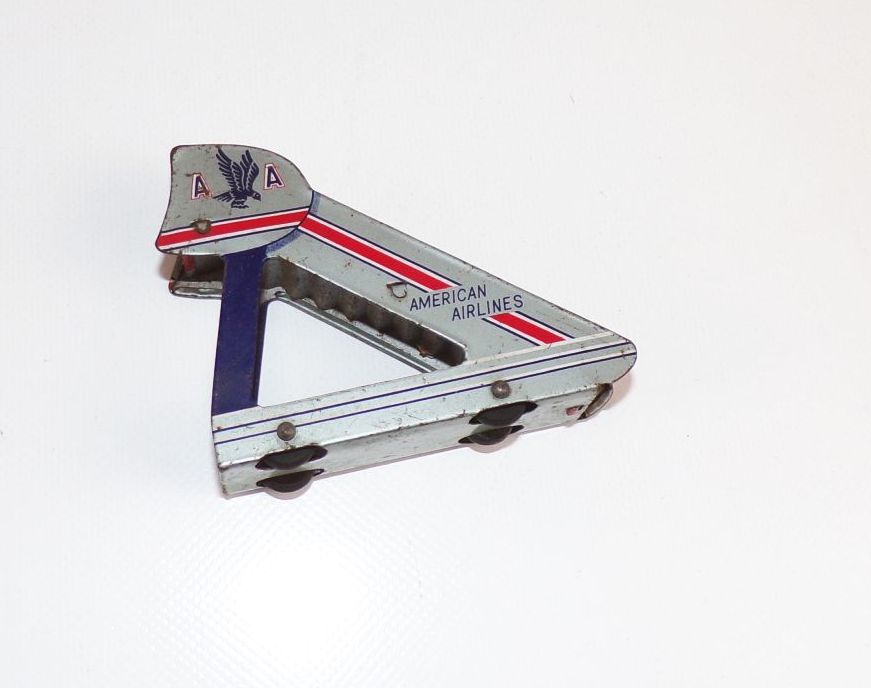 Blechflugzeug American Airlines N4070A Made in Japan 60 cm Spannweite