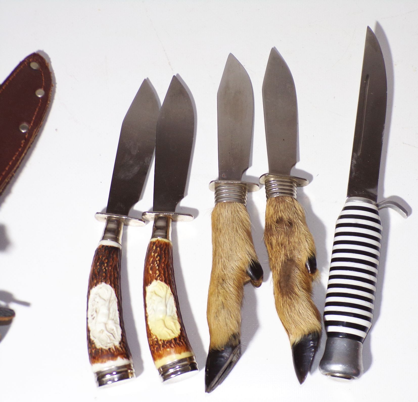 Konvolut Jagdmesser Fahrtenmesser DDR