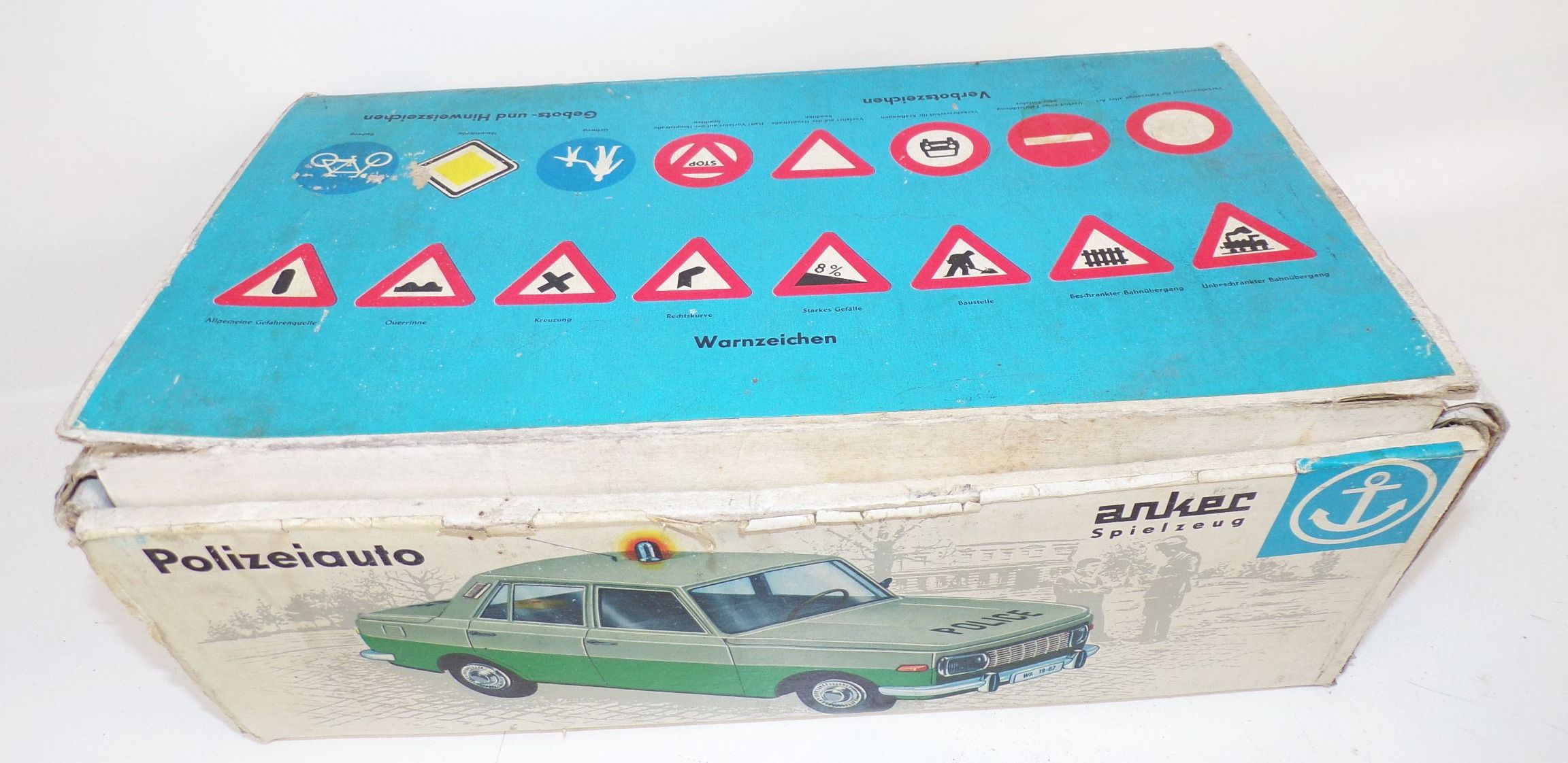 Anker Polizei Auto Fernlenkauto OVP Volkspolizei