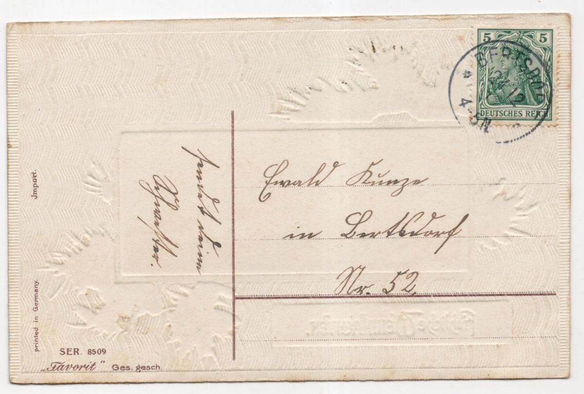 Ak Fröhliche Weihnachten gold geprägt Wintermotiv alte Postkarte Ak Fröhliche Weihnachten gold geprägt Wintermotiv alte Postkarte