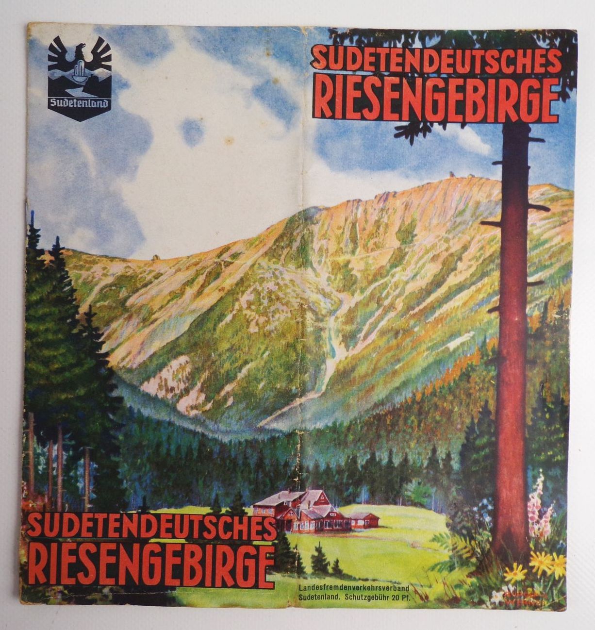 Sudetendeutsches Riesengebirge 1939 Reiseprospekt Sudetendeutsches Riesengebirge 1939 Reiseprospekt