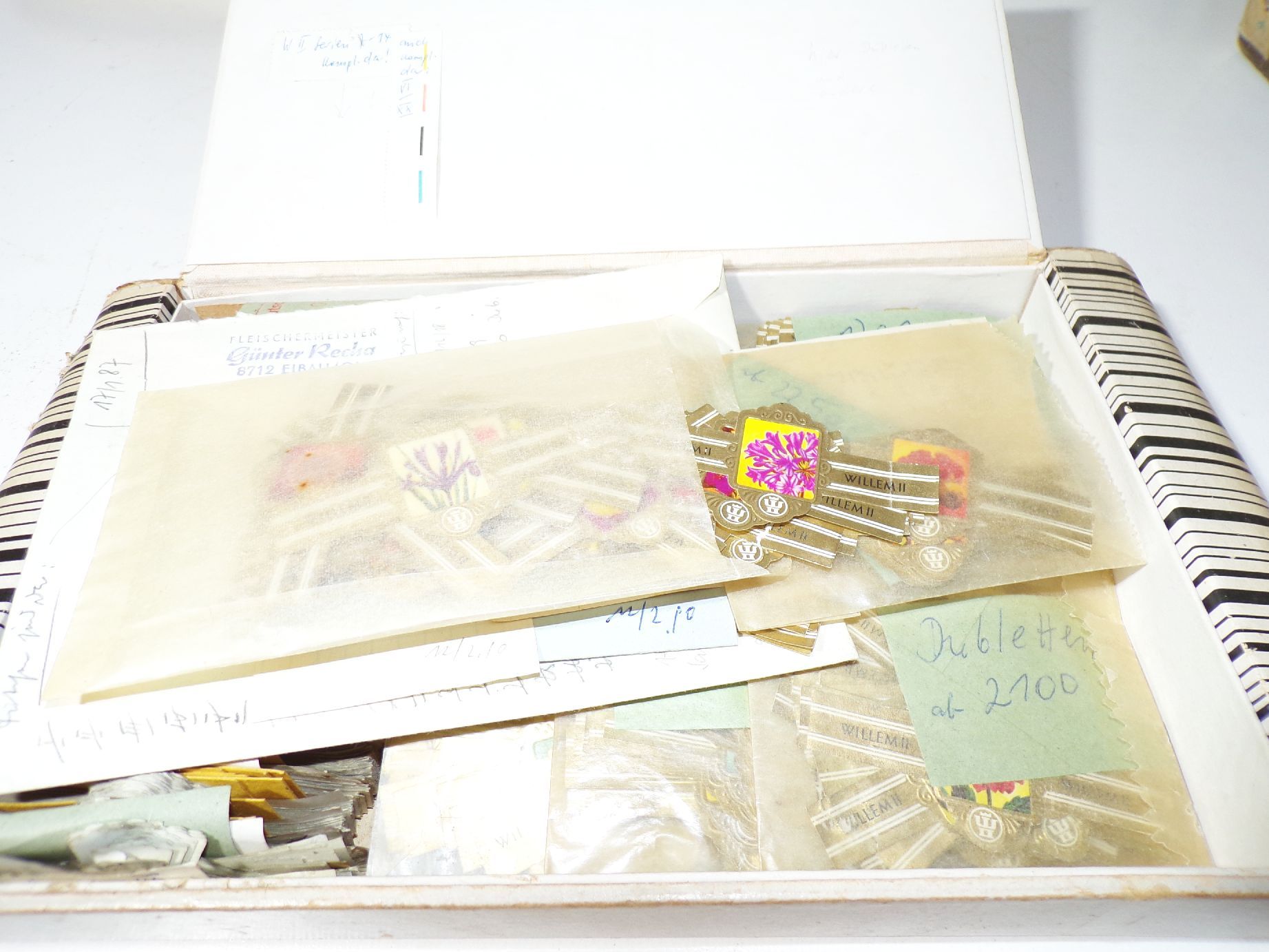 Großes Konvolut Zigarrenbauchbinden Bauchbinden Sammler Nachlass