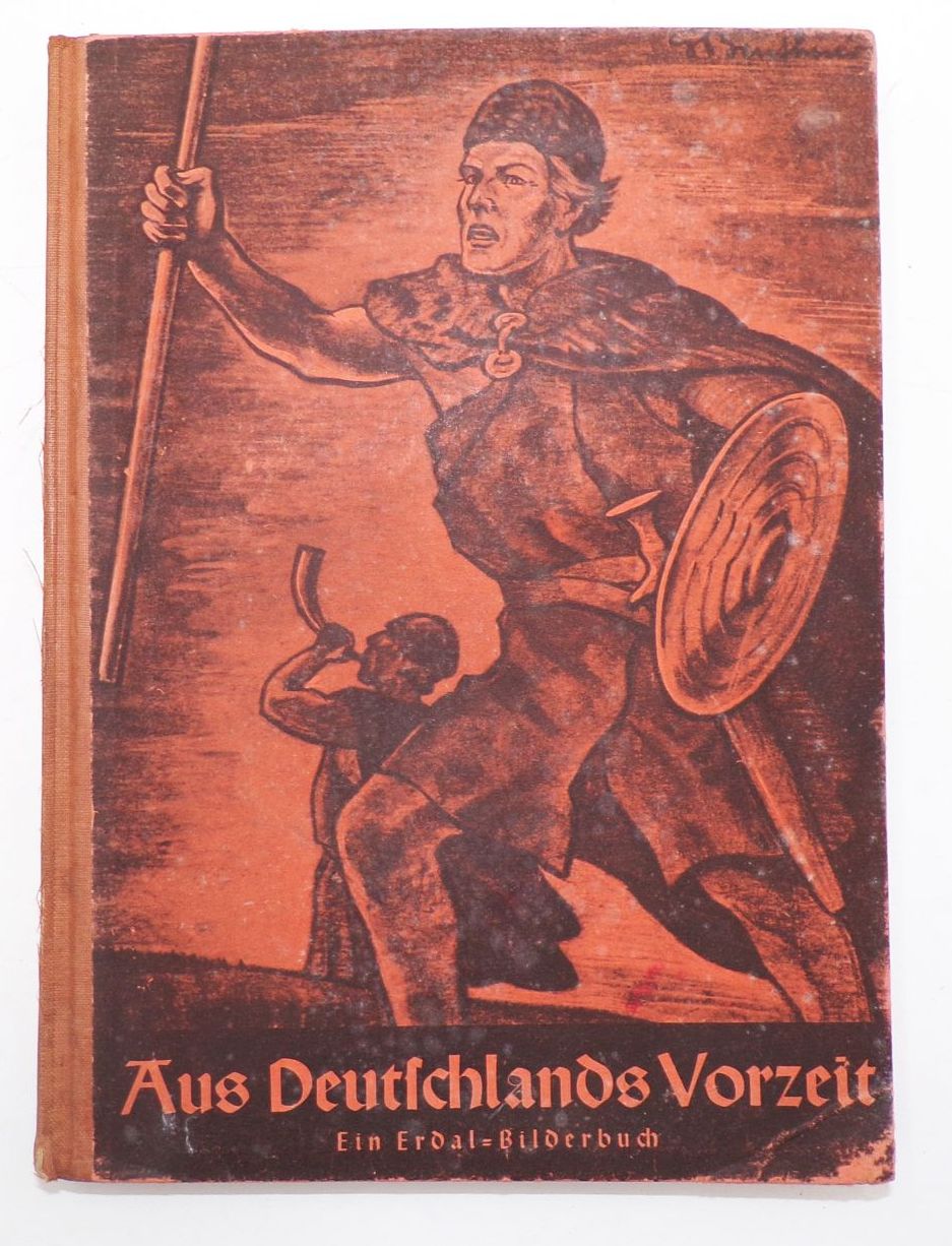 Aus Deutschlands Vorzeit Ein Erdal Bilderbuch 1937 Sammelbilderalbum