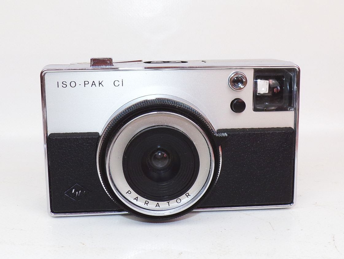 Agfa Iso Pak CI Kamera Originalkarton Blitzwürfel vintage