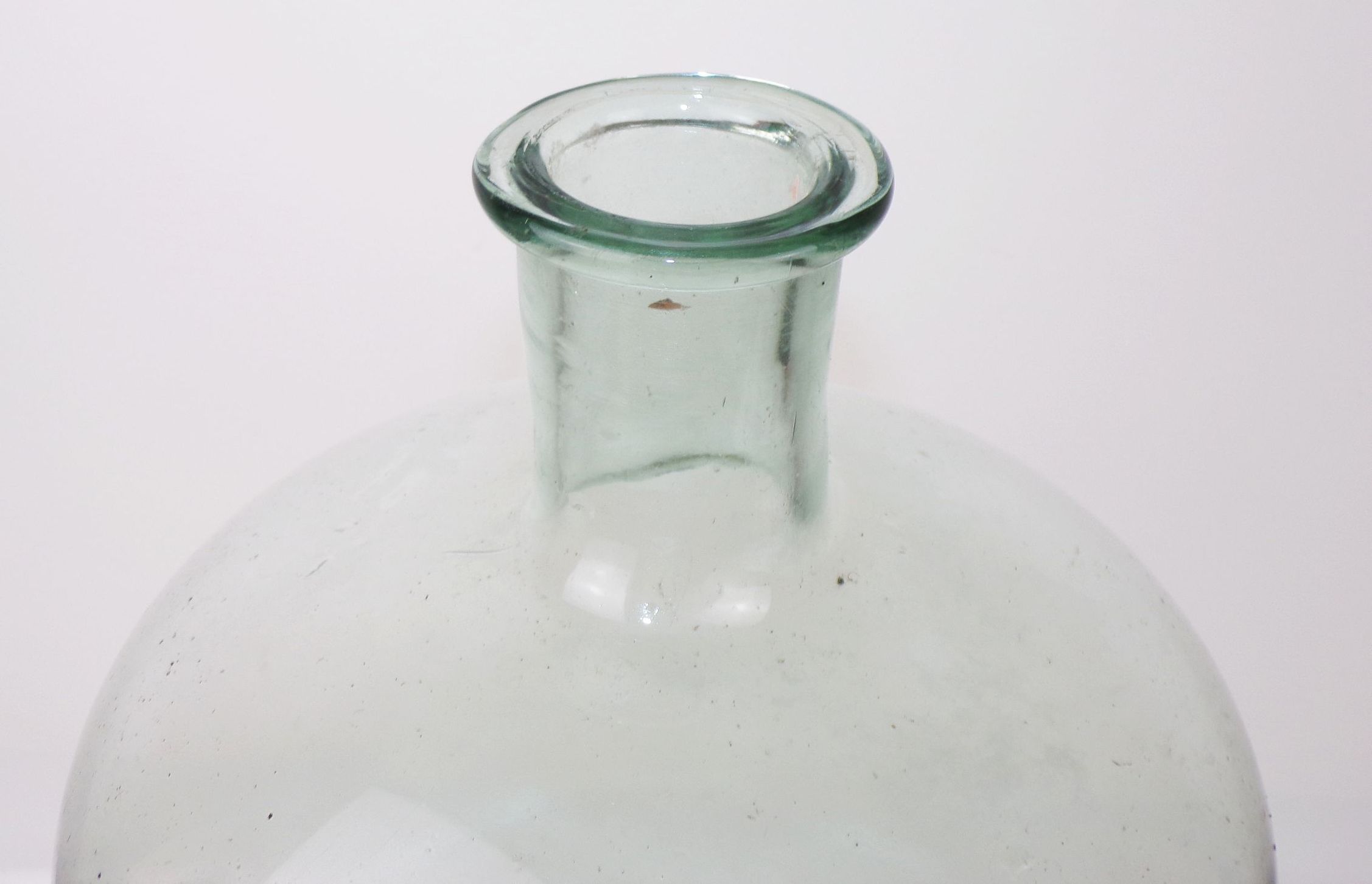 Alte Apotheker Glasflasche Glasballon Essenz Flasche Gross Deko