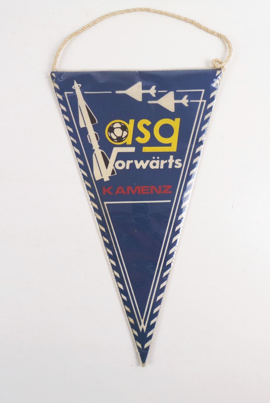 Alter Wimpel DDR ASG Vorwärts Kamenz Alter Wimpel DDR ASG Vorwärts Kamenz