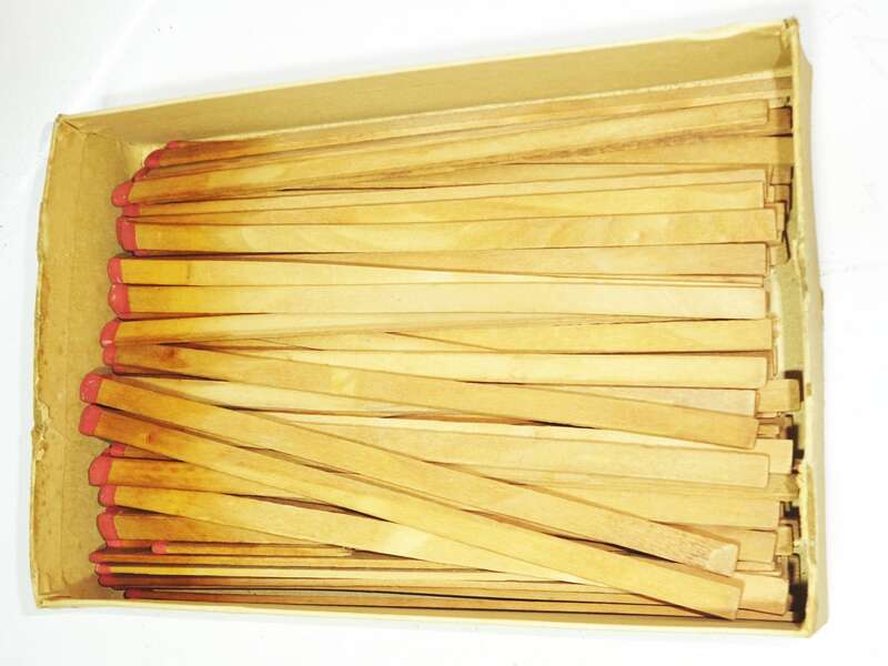 Welthölzer alte große Streischholzschachtel Sammler 