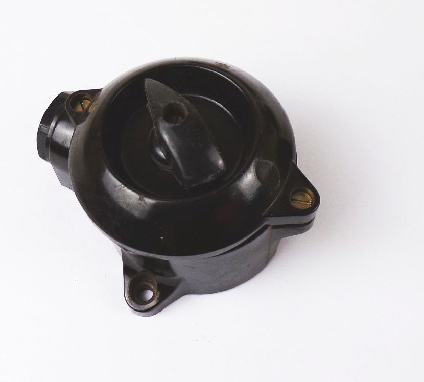 Alter Feuchtraum Drehschalter Wechselschalter Schwarz Bakelit Loft Industriedesign Alter Feuchtraum Drehschalter Wechselschalter Schwarz Bakelit Loft Industriedesign