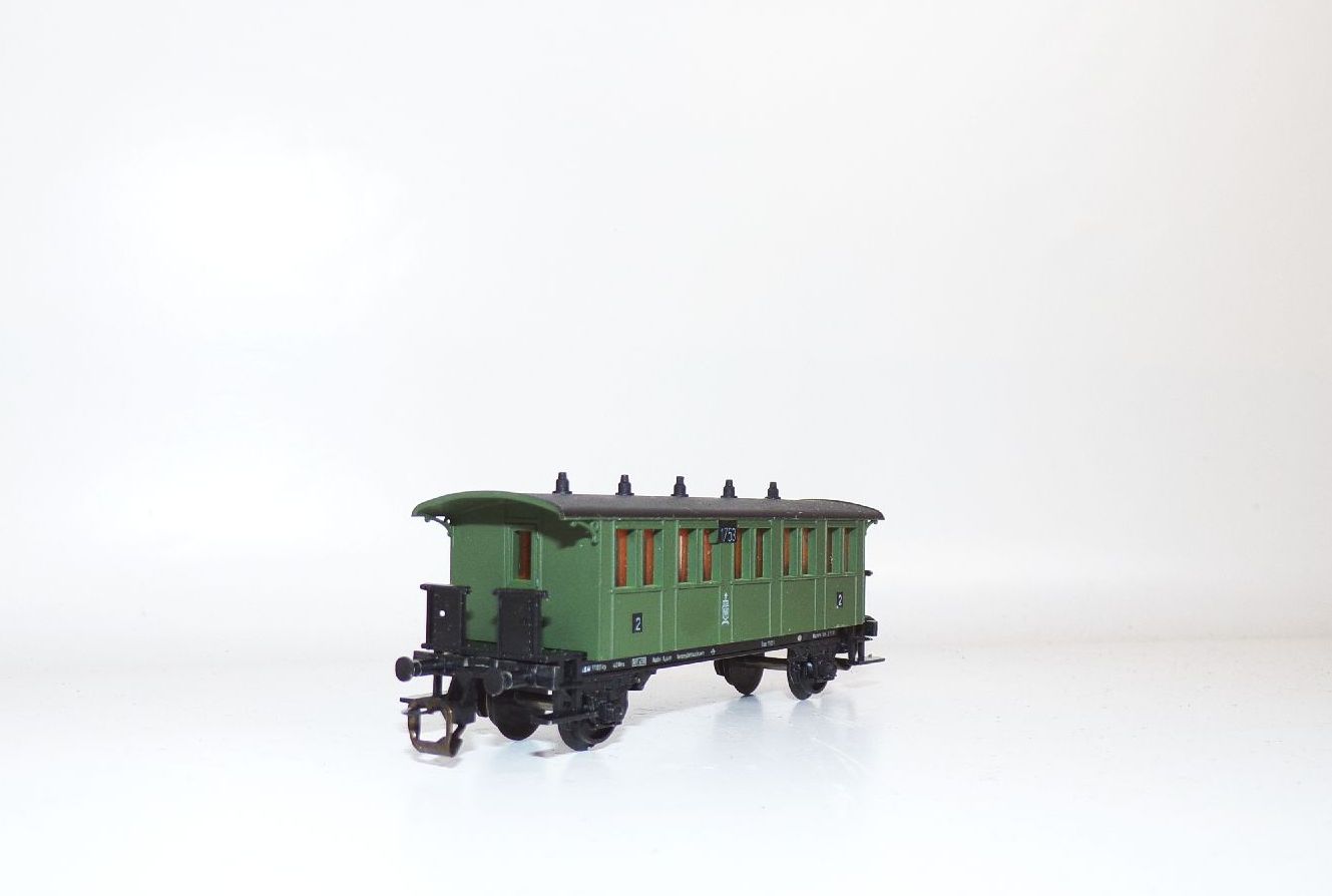 BTBB 3114 Personenwagen Grün 2 Klasse 
