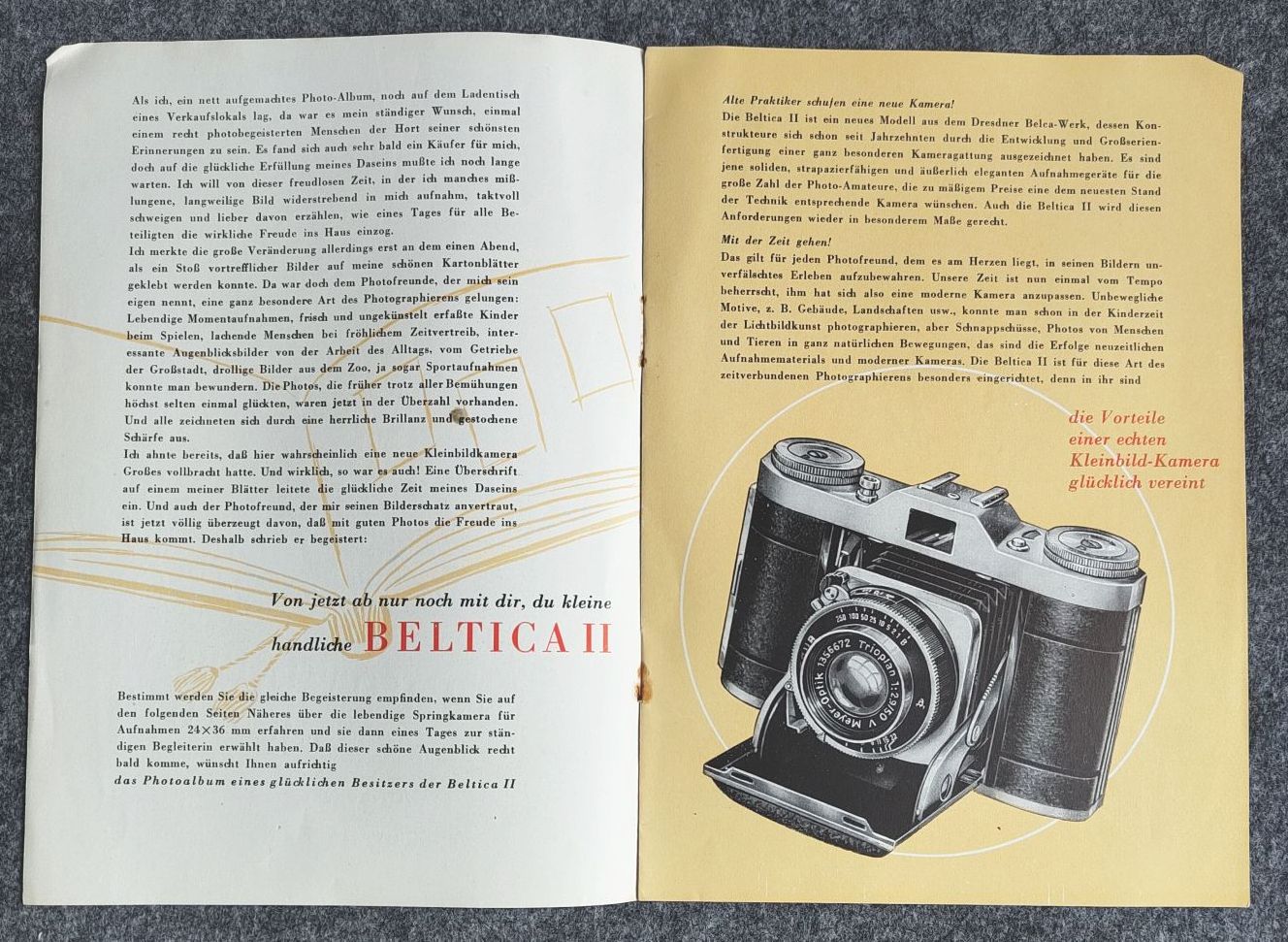 Belca Ein Photoalbum erzählt Prospekt Hauptmerkmale Beltica II Belca Ein Photoalbum erzählt Prospekt Hauptmerkmale Beltica II