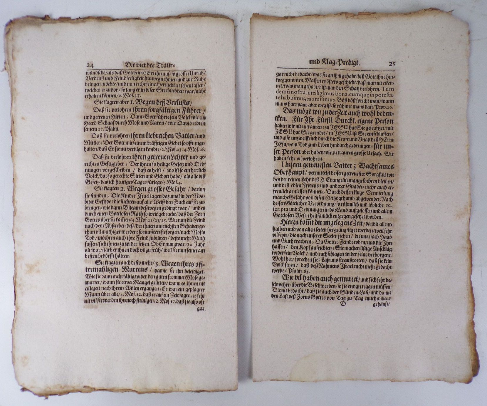 Vierte Leichpredigt Grabrede Eberhard III Herzog zu Würtemberg 1674