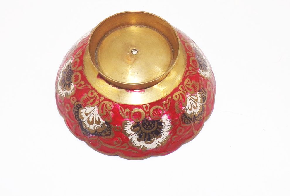 Alte Schale Messing Pfau Motiv Vintage Alte Schale Messing Pfau Motiv Vintage