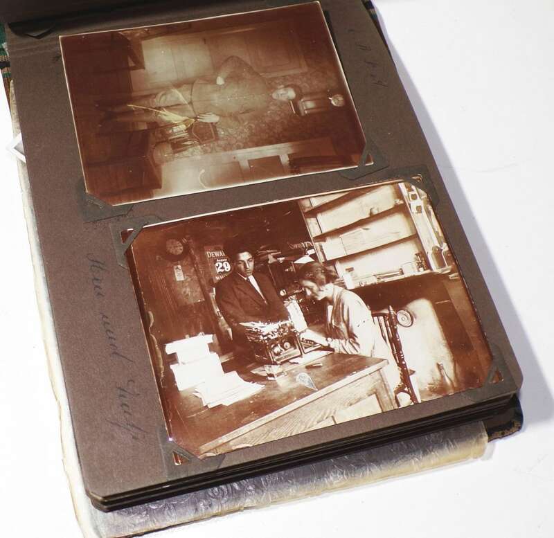 Altes Fotoalbum Jagd Wulfshafen Rookhorst Warnemünde Strandfotos ab 1921