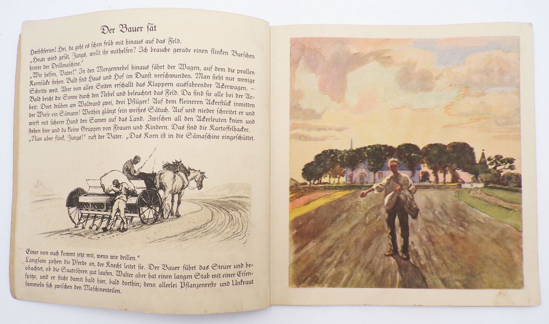 So wird dein Brot Bilderbuch Jos Scholz Mainz um 1930
