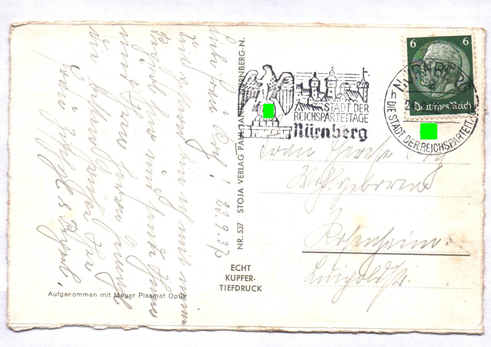 Ak Nürnberg Festtribüne mit der Strasse des Führers in der Luitpoldarena 3 Reich Ak Nürnberg Festtribüne mit der Strasse des Führers in der Luitpoldarena 3 Reich