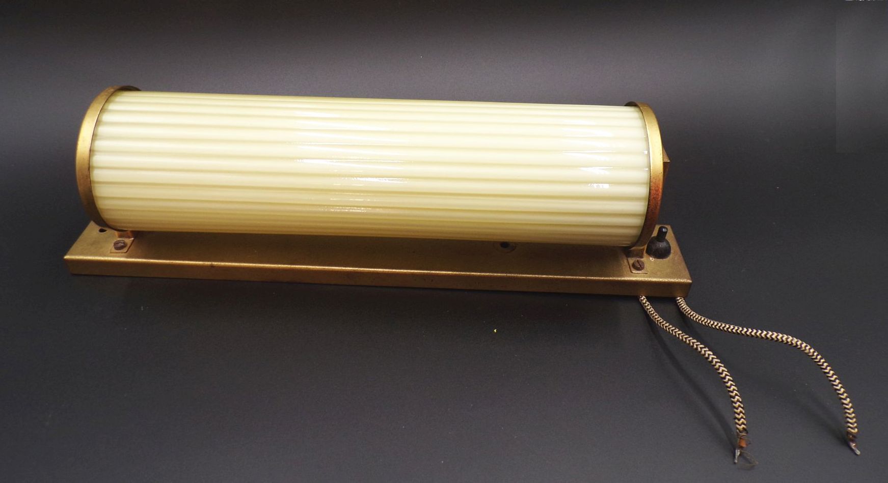 Alte Wandlampe Malecor Leuchte Bauhaus Art Deco Leuchte Leselampe