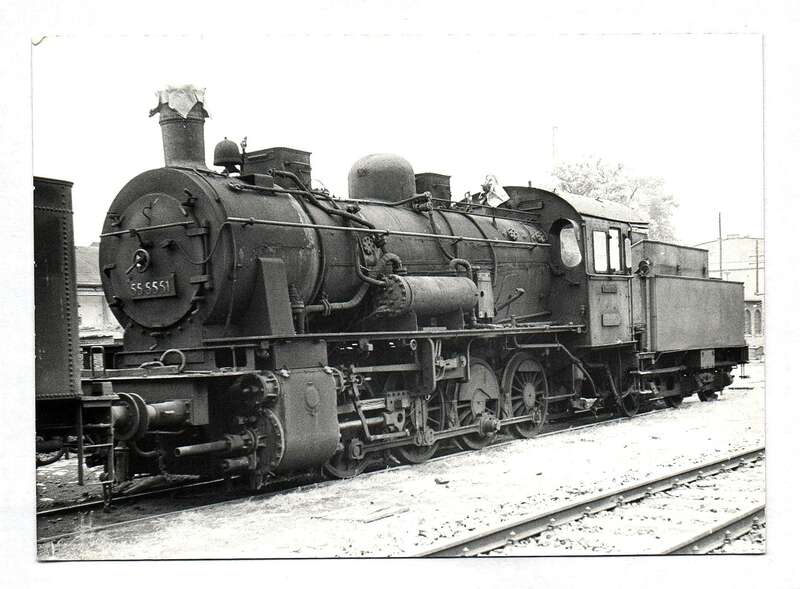 Foto Dampflok 55 5551 Dampflokomotive Juli 1971 Oschersleben