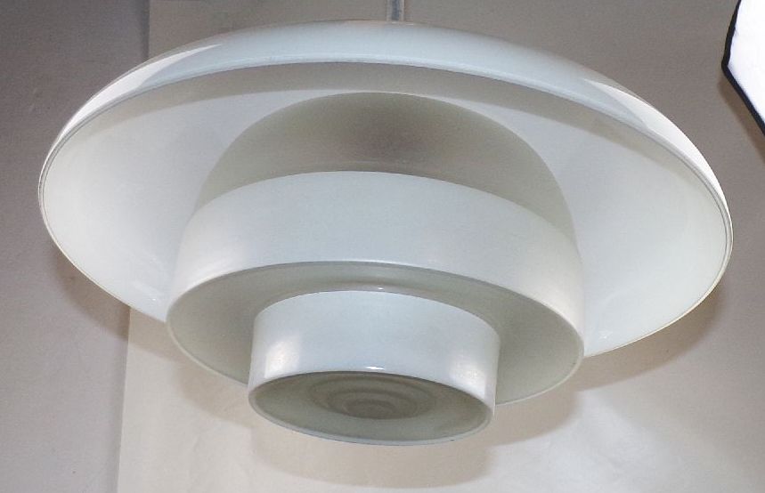 Alte Deckenleuchte E27 XL Weiß Deckenlampe Mithras Bauhaus