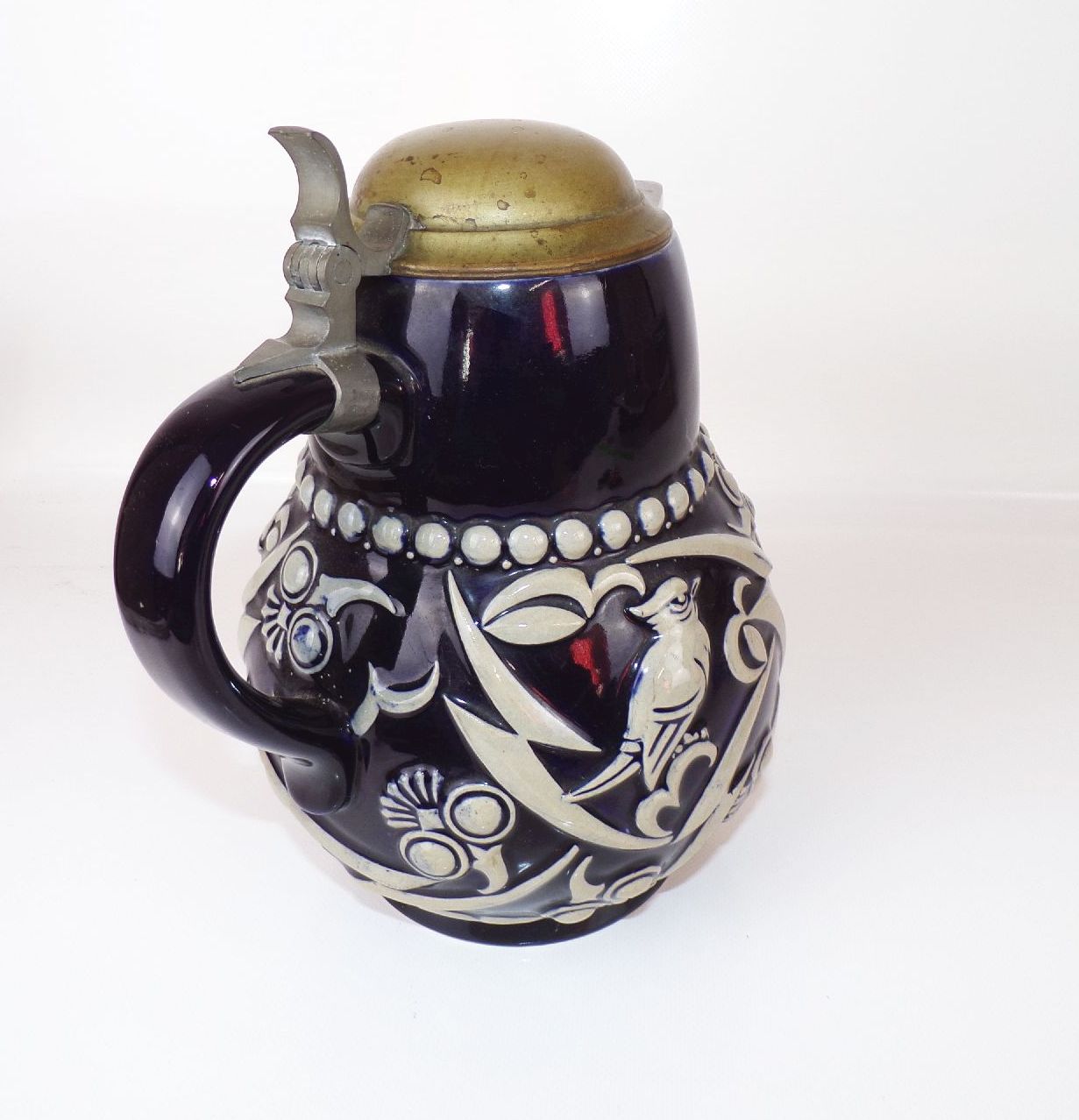 Alter Krug Reinhold Merkelbach Grenzhausen Keramik Steinzeug Kanne Alter Krug Reinhold Merkelbach Grenzhausen Keramik Steinzeug Kanne