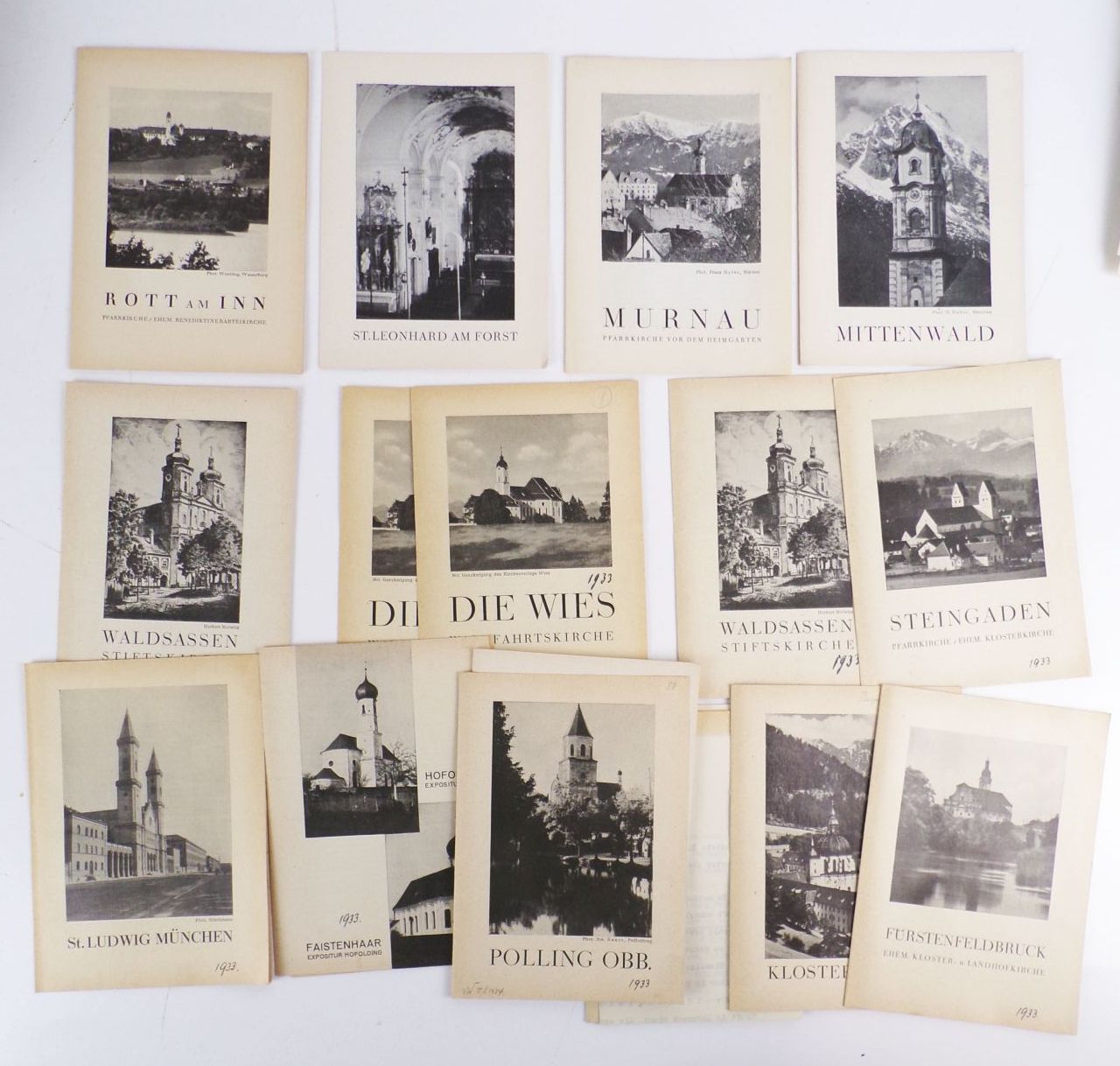 Kleine Kirchenführer Bayern Dreifaltigkeit Verlag München Konvolut 