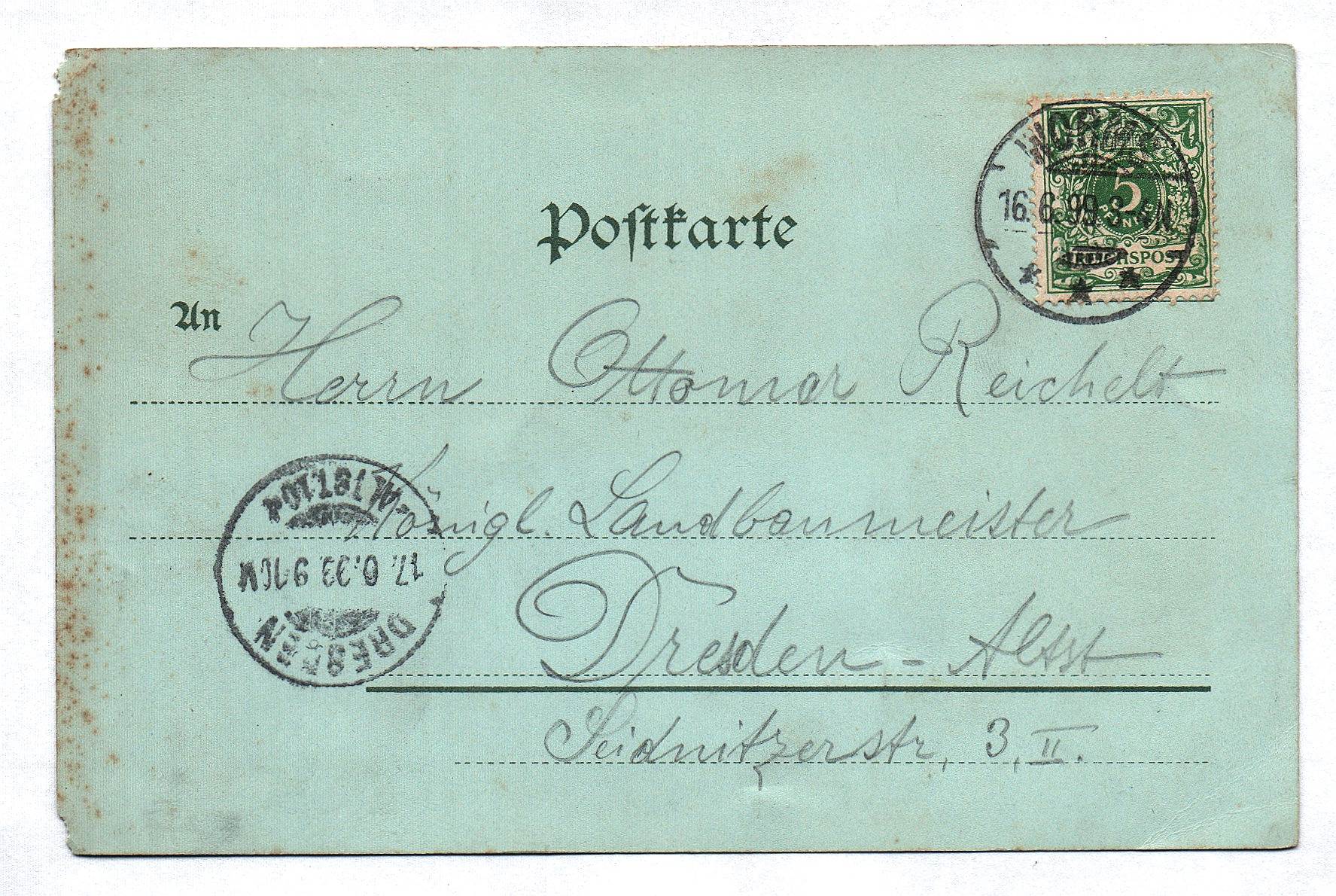 Ak Gruß aus Heidelberg 1899