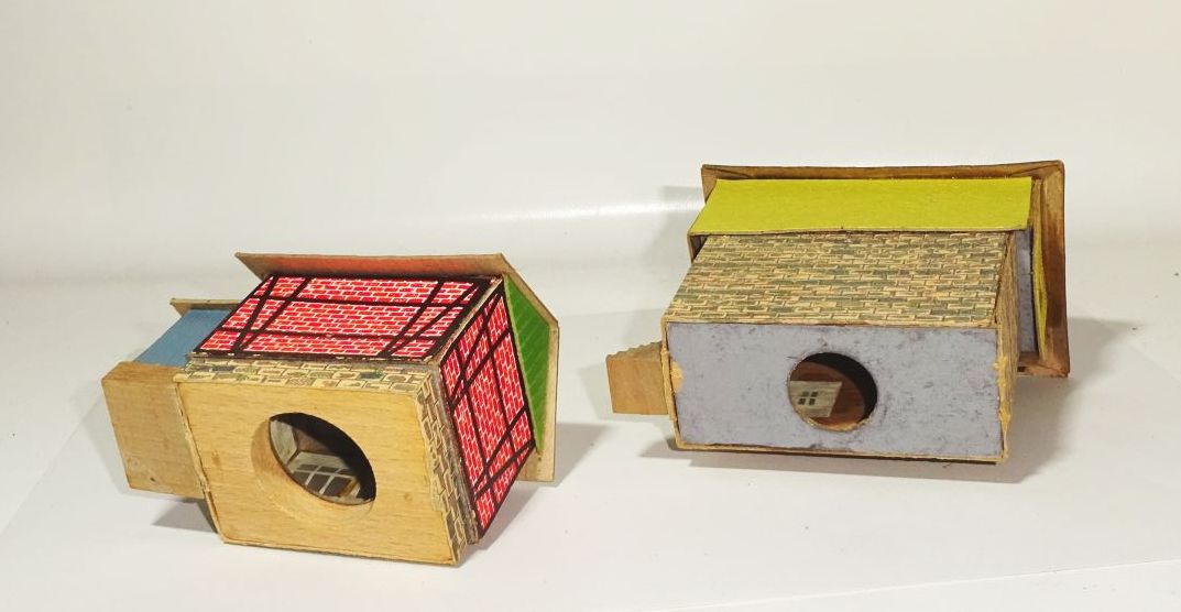 Auhagen Bahnhof Wernesgrün Stellwerk Bahnwärterhaus Litfaßsäule TT H0 mit OVP 