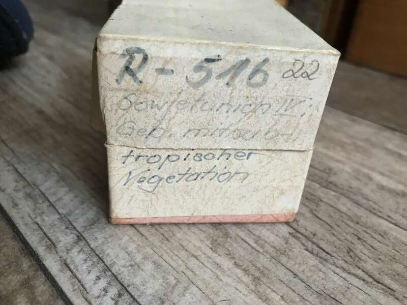 Dias alte Lehrmittel Sowjetunion Deutschland Glasdias