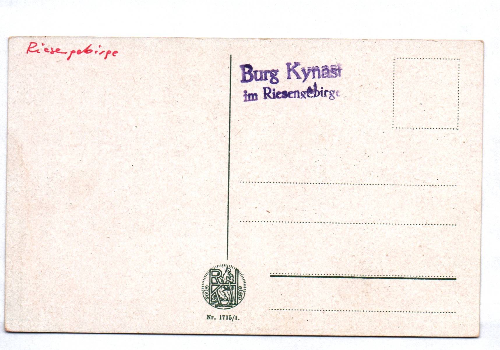 Künstler Ak Gruß aus dem Riesengebirge vollgepackter Wanderer Schlesien 