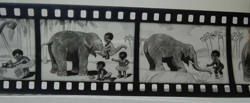 Jumbo der lustige Spielkamerad Rollfilm Diafilm Pouva Magica Jumbo der lustige Spielkamerad Rollfilm Diafilm Pouva Magica