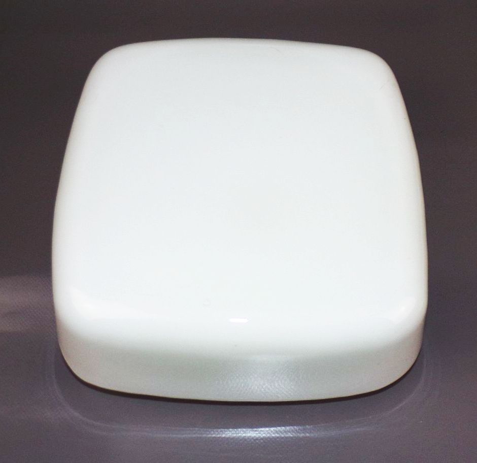 Alte Deckenleuchte Weiss Bauhaus Deko E27 Quadrat Universal Wandleuchte 