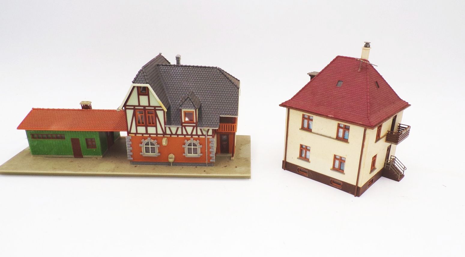 Konvolut Gebäude Kibri Kirche Polizeiwache H0