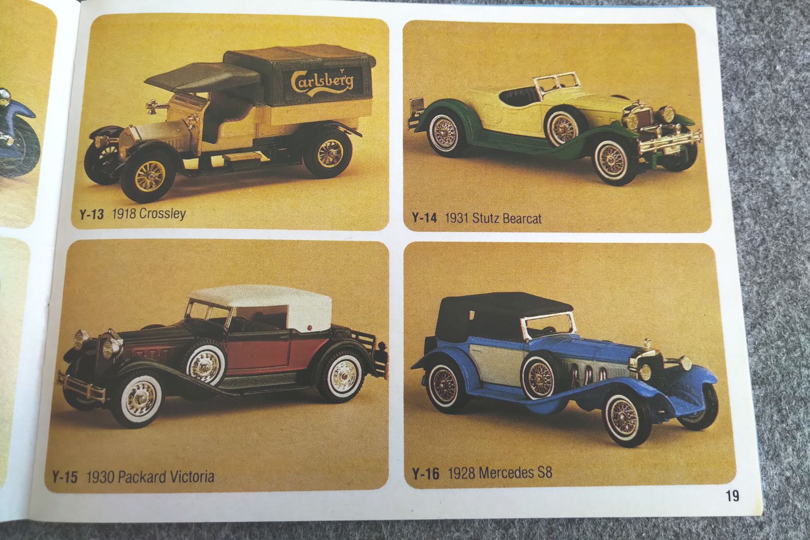 Original Matchbox Reklame Heft Modelle 1983 Werbung